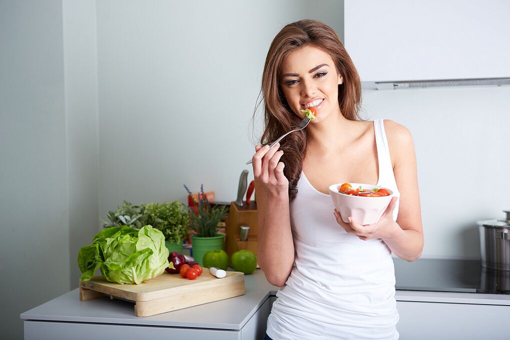 Eating homemade diet foods to lose weight